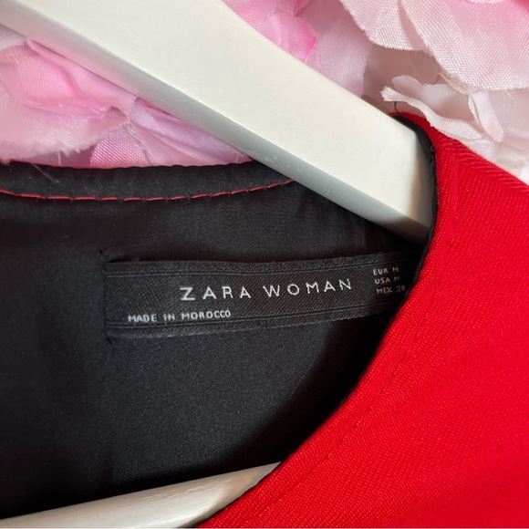 Zara Tulip Dress with 3/4 Sleeves Size Medium - Picture 7 of 13